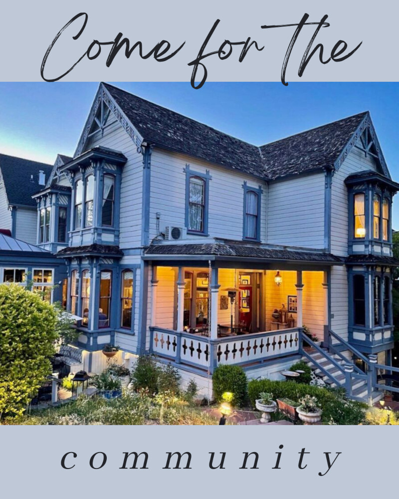 Come for the Community