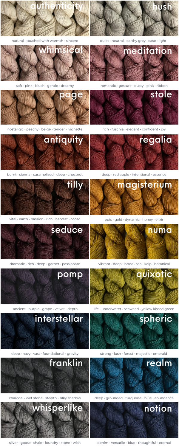 Crave Caravan Yarn Colors