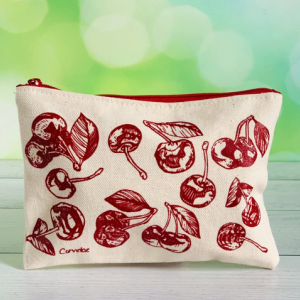 NEW: Cherry Notions pouch