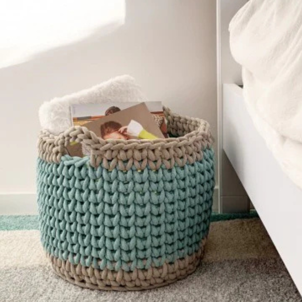 Bobbiny Chunky Crochet Basket