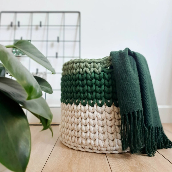 Chunky Crochet Basket