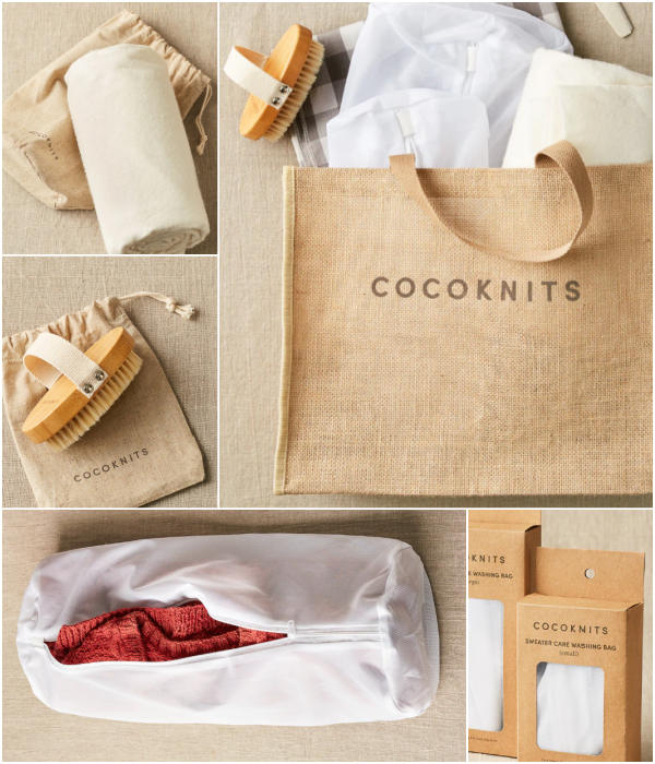 Cocoknits Jute Tote & Notions