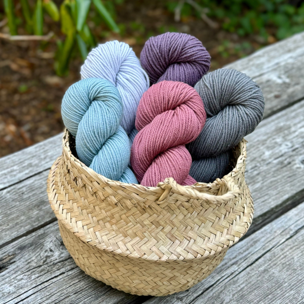 Quince & Co. Chickadee Colorway Damson