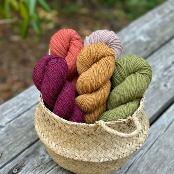 Quince & Co. Chickadee Colorway Malbec