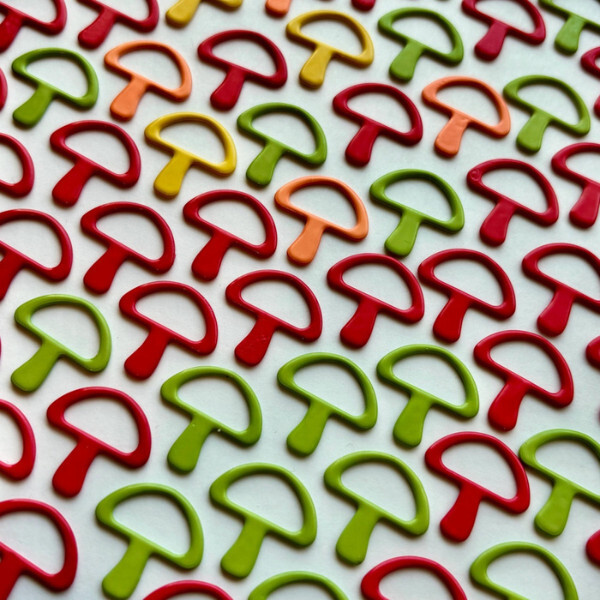 Comma Craft Co. Mushroom Markers