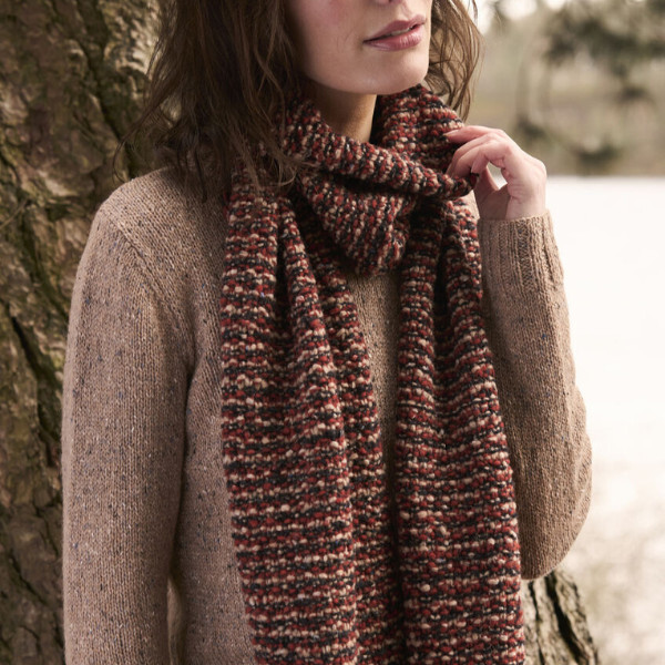 Corduroy scarf by Lisa Richardson