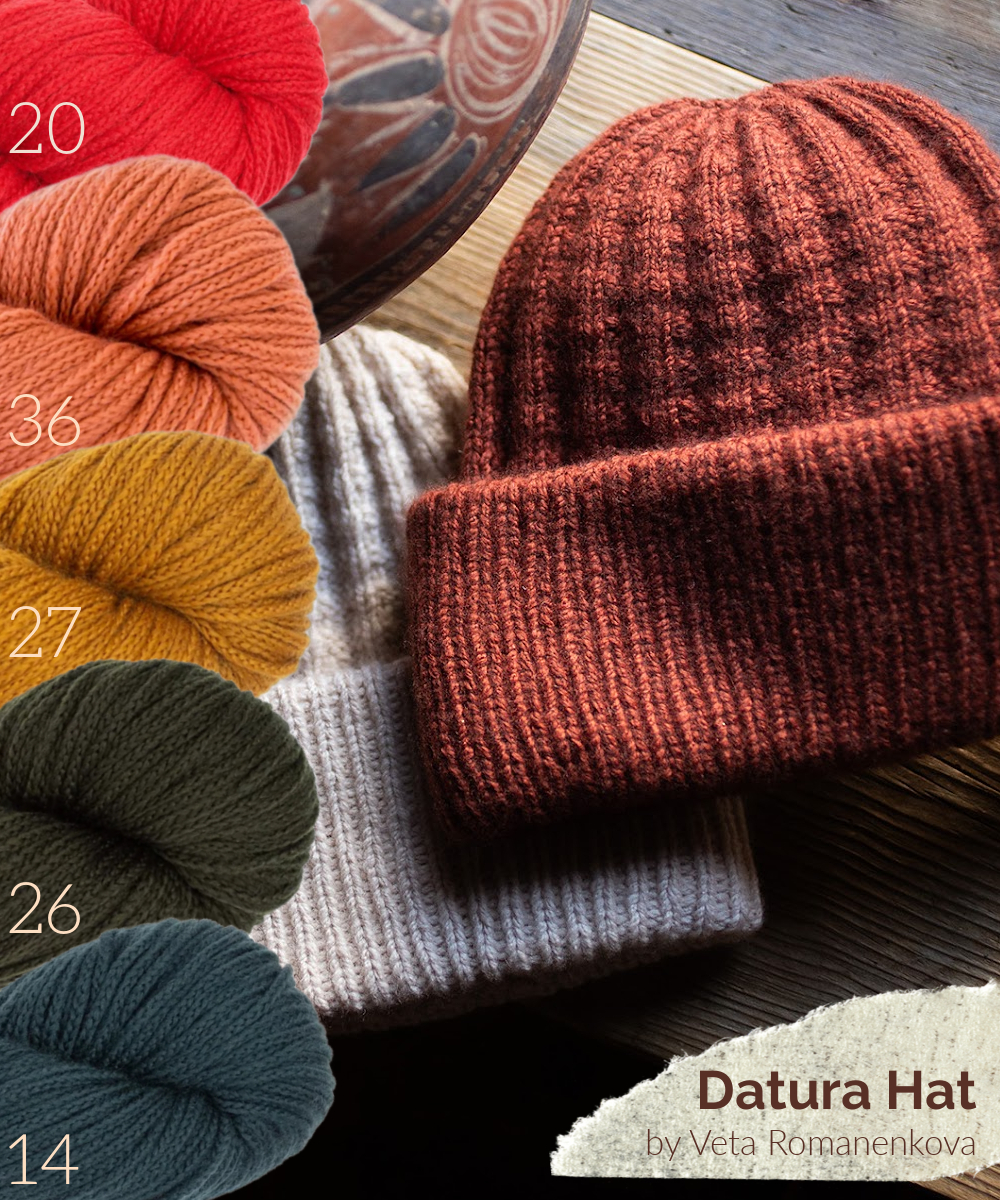 Datura Hat by Veta Romanenkova