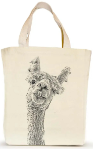 Eric and Christopher Alpaca Tote