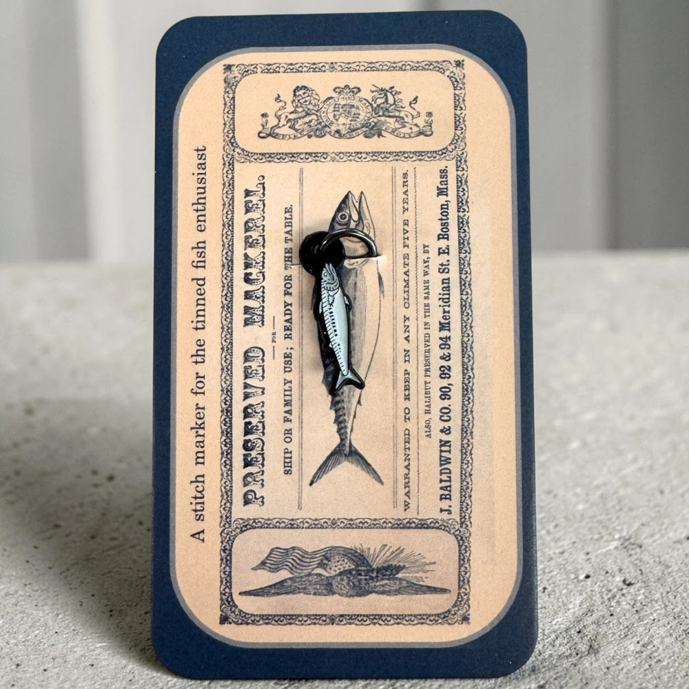 Firefly Notes Stitch Marker Mackerel (Ring)