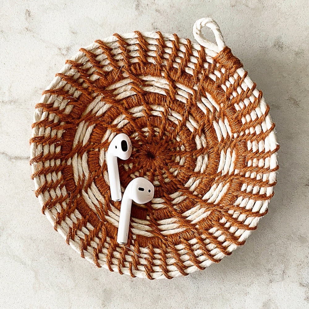 Flax & Twine Weaving Kit Jojo Jewelry Dishes