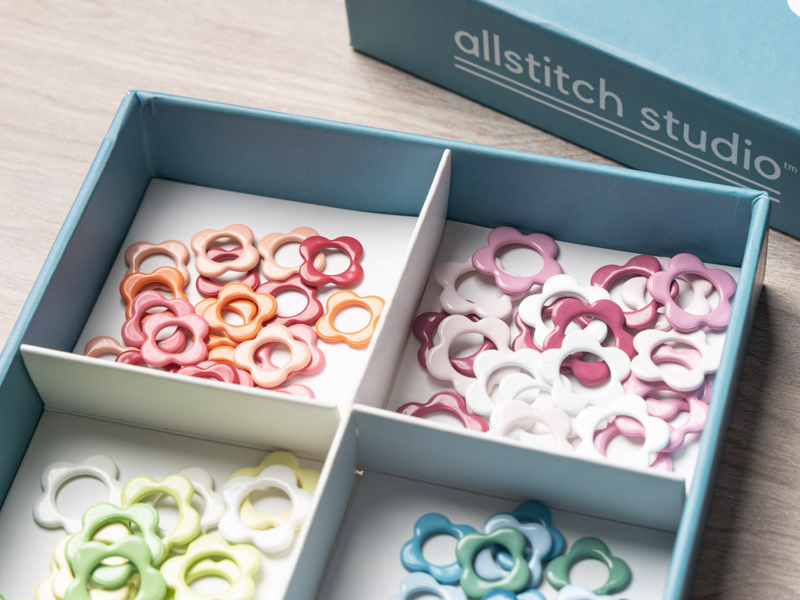 Allstitch Studio Flower Stitch Markers