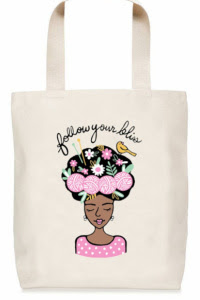 Nerd Bird Makery Follow Your Bliss Tote