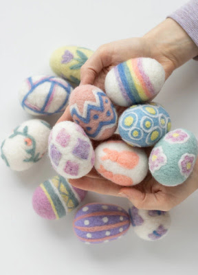 Felted Sky Easter Egg Felting Kit