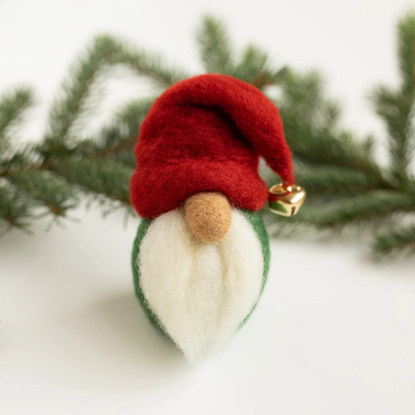 Felted Sky Mini Christmas Gnome