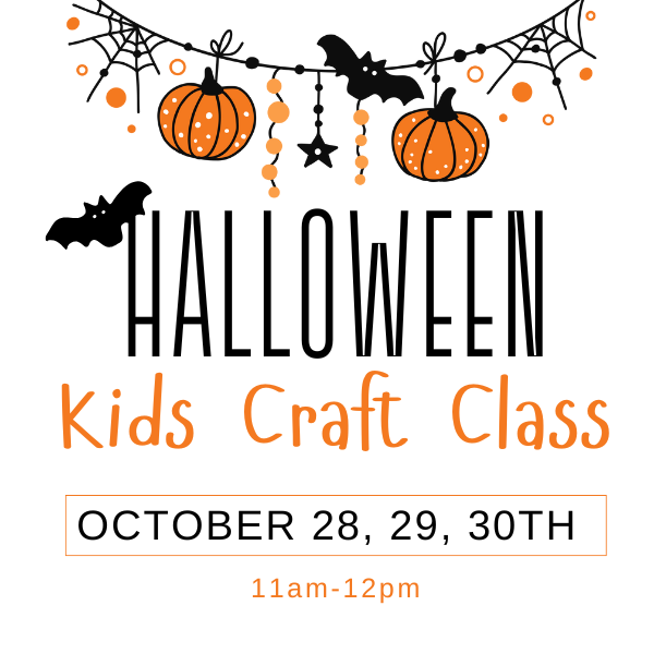 Halloween Kid's Craft Class