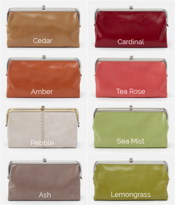 Hobo Lauren Clutch Wallet Colors