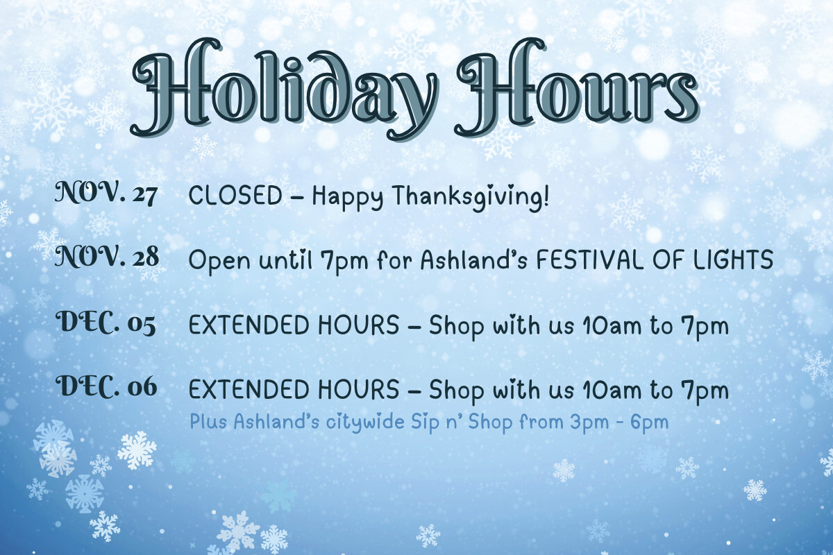 Holiday Hours