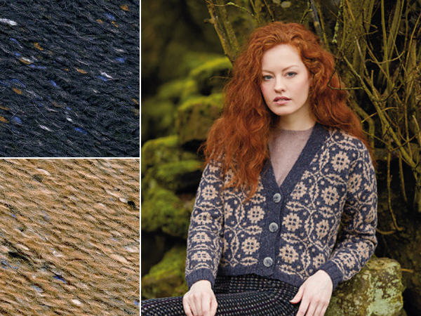 Hunslet Cardigan in Rowan Felted Tweed