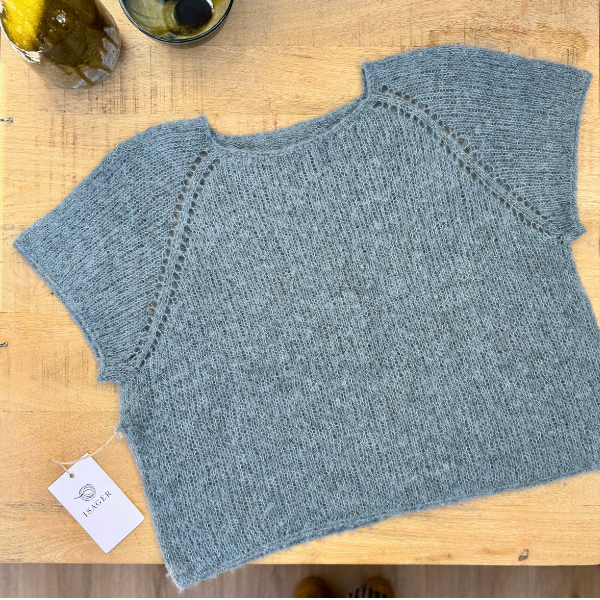 Bluebell Top in Isager Soft Fine