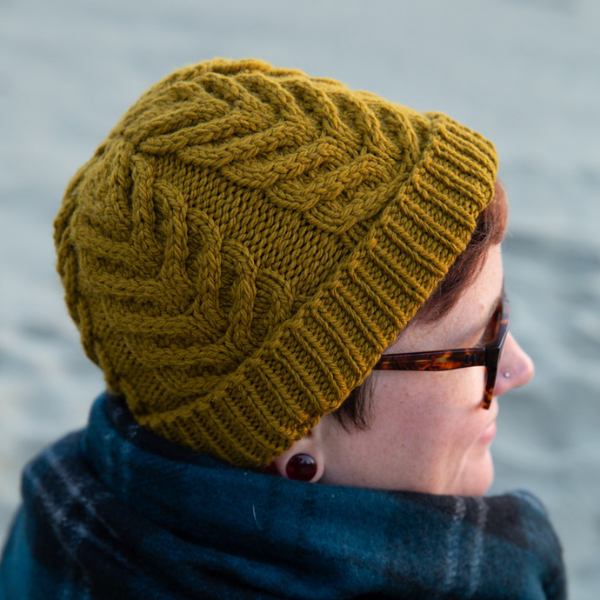 Knit Cabled Hat Class