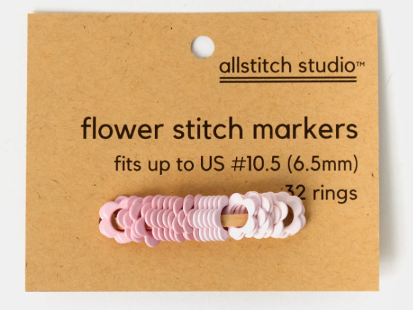 Large Flower Stitch Markers