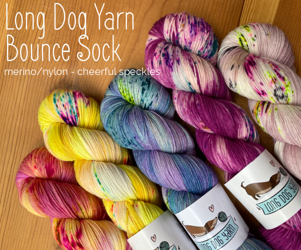 Long Dog Bounce Sock Yarn