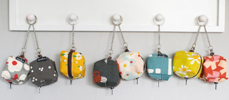 Maika Mini Cube Keyring