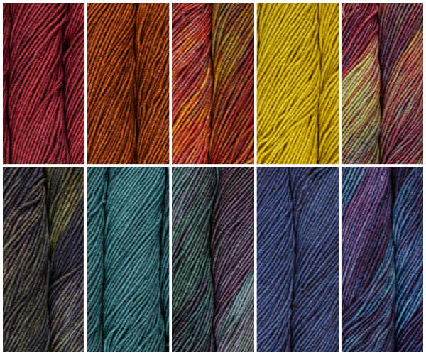 Malabrigo Seis Cabos Colorways