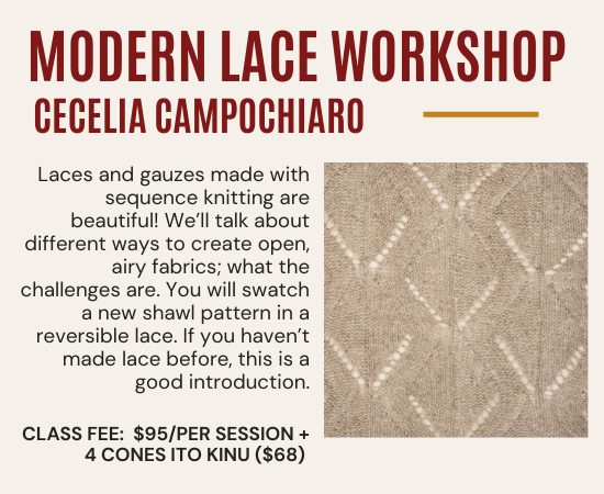 Modern Lace Workshop