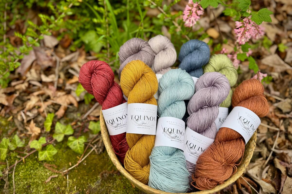 Magpie Fibers Equinox Sport Yarn