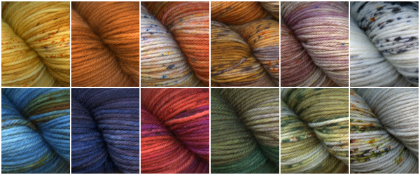 Murray & Co. Classic DK Sock Yarn Colors