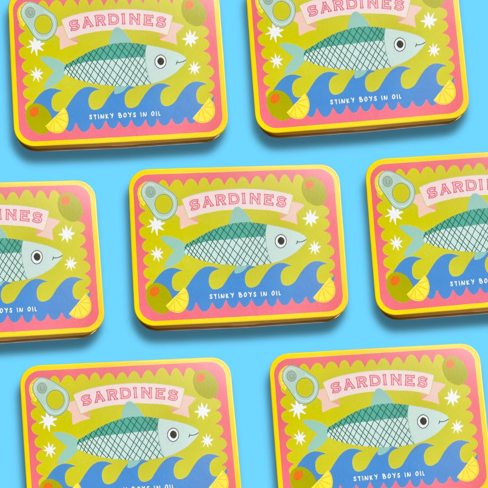 The Peach Fuzz Storage Tin (Sardine)