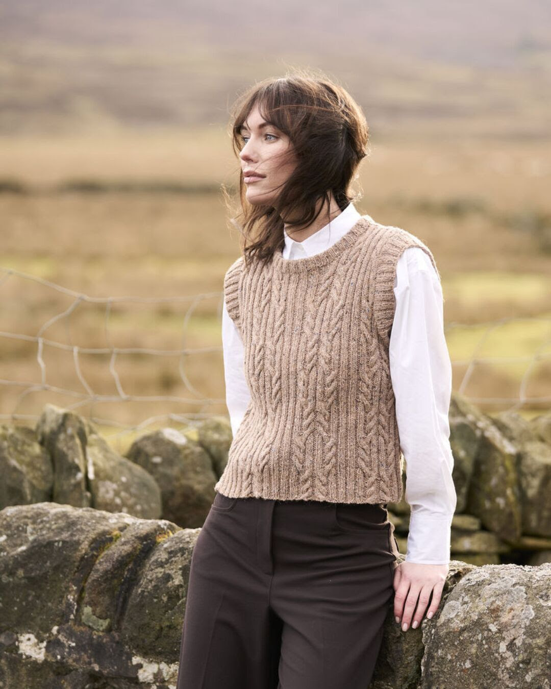 Poplin Vest by Lisa Richardson