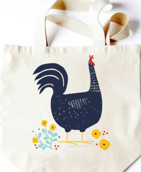 Potluck Press Rooster Tote