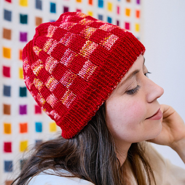 Red Planet Hat by Lisa R. Myers