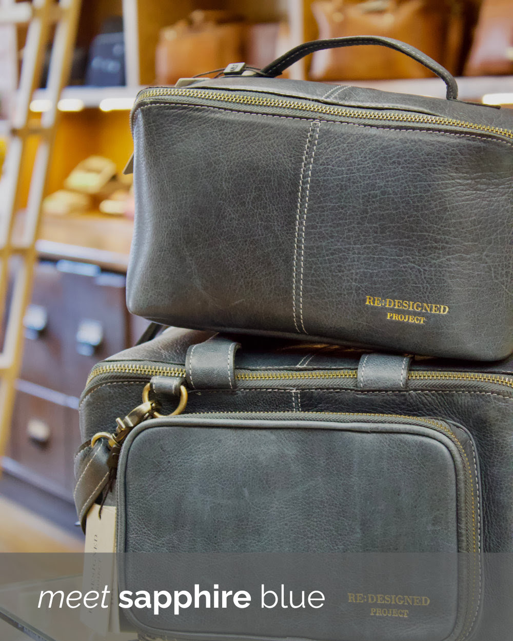 ReDesigned Project Bags in Sapphire Blue