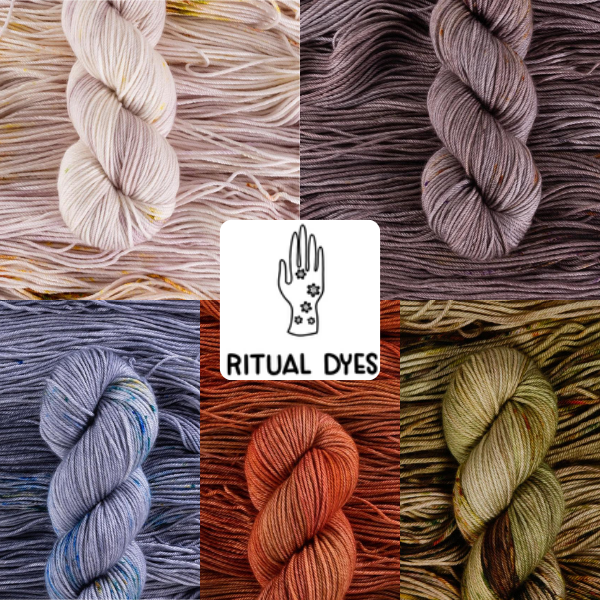 Ritual Dyes Priestess Yarn