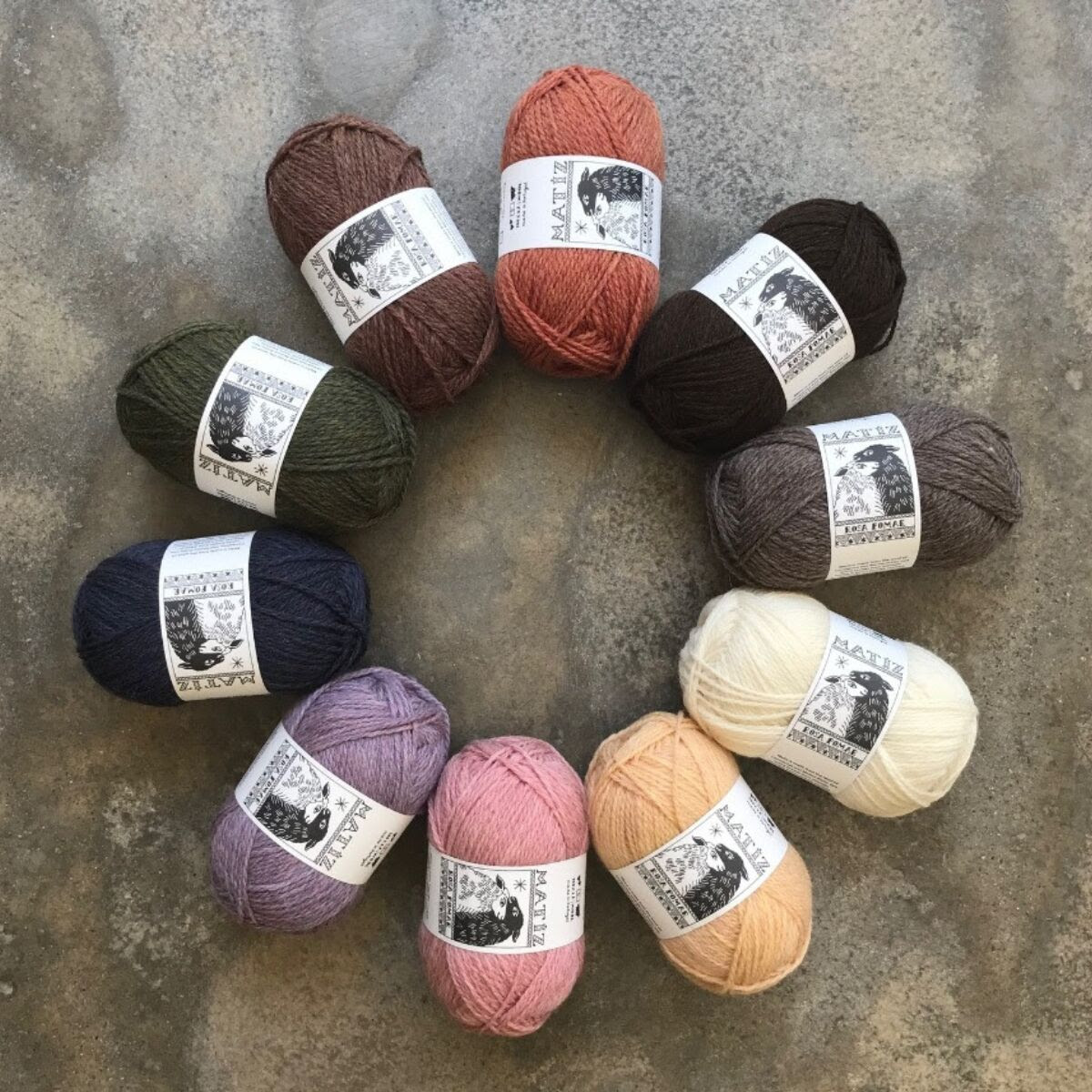 Rosa Pomar Matiz Yarn