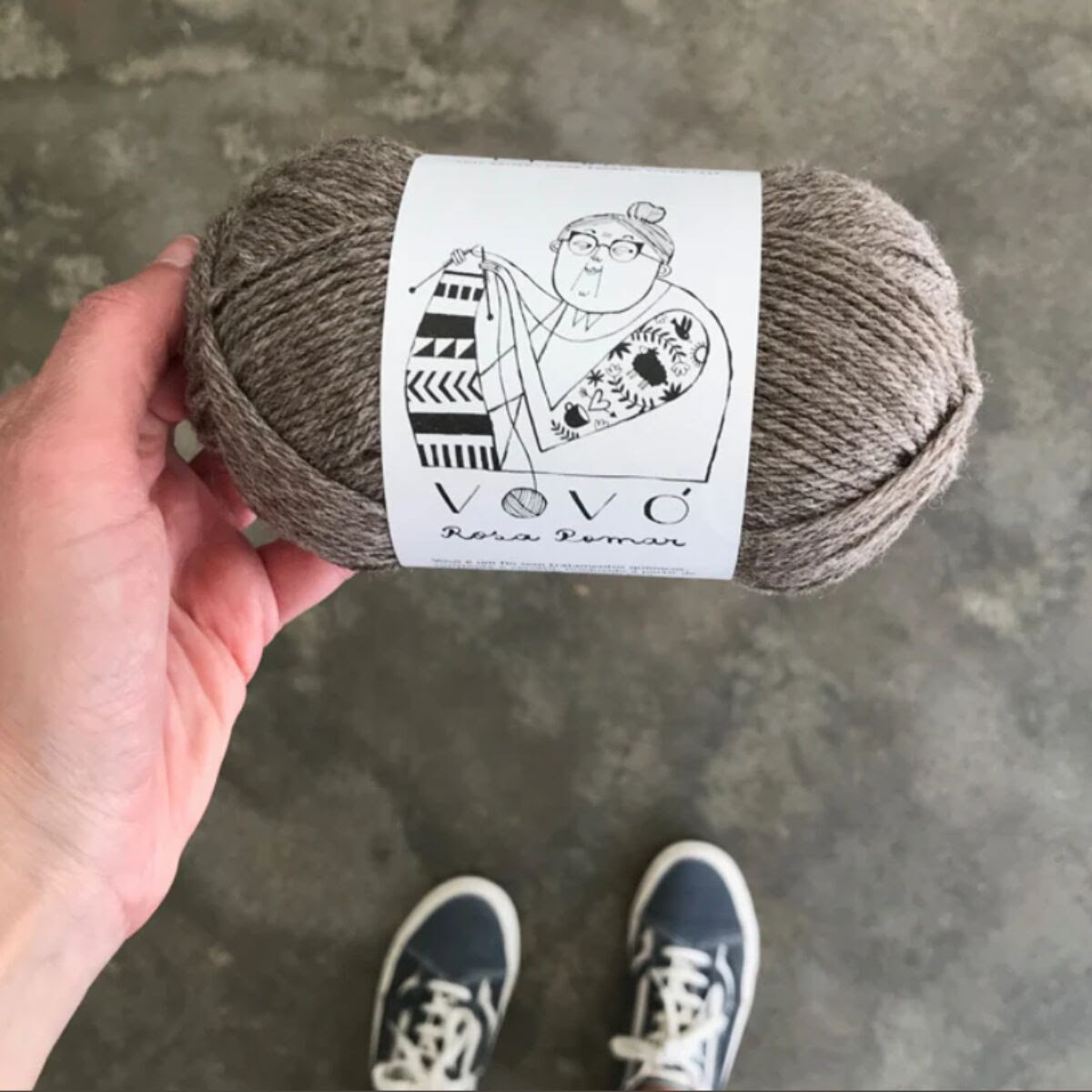 Rosa Pomar Vovo Yarn