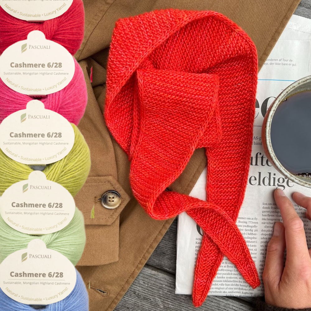 Sophie Scarf in Pascuali Cashmere 6/28