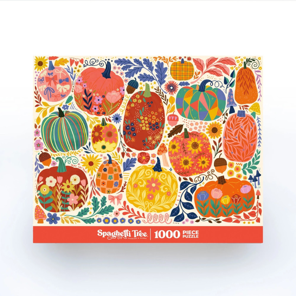Spaghetti Tree Puzzle (Patchwork Pumpkins)