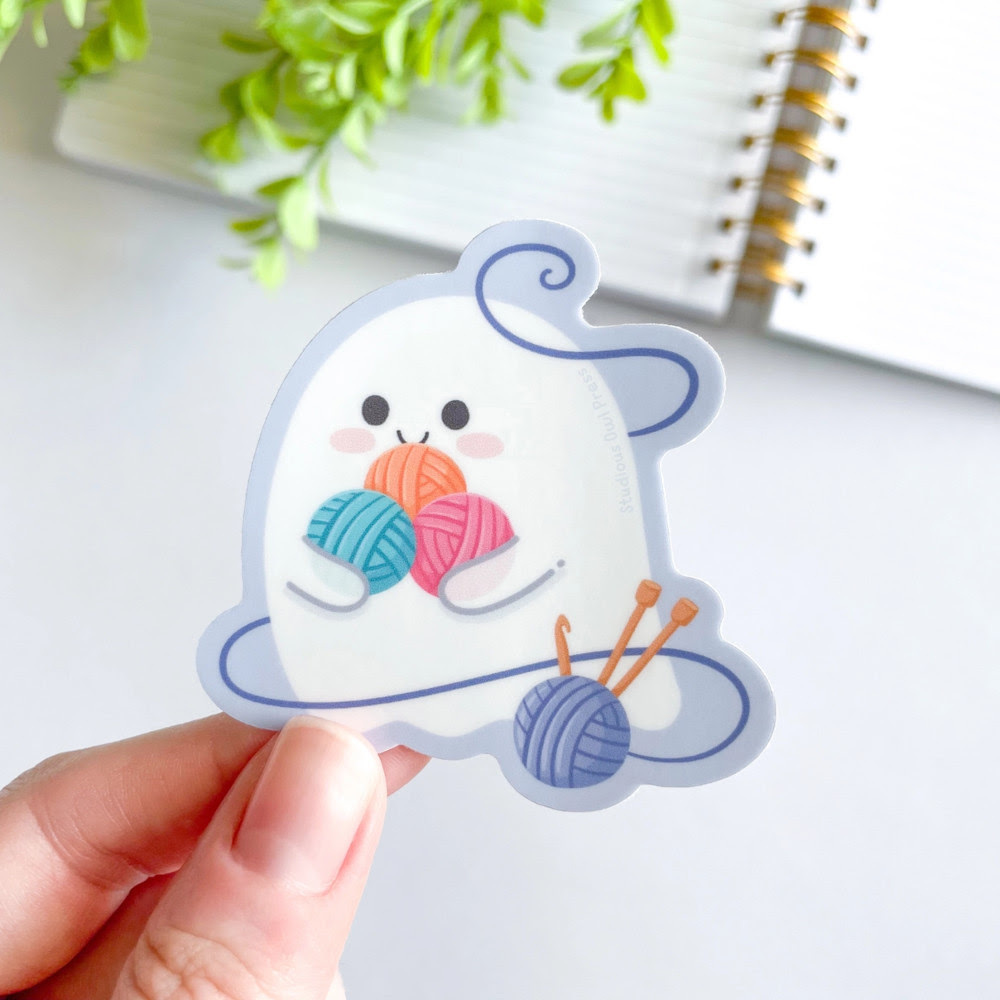 Sticker: Ghost Yarn Haul