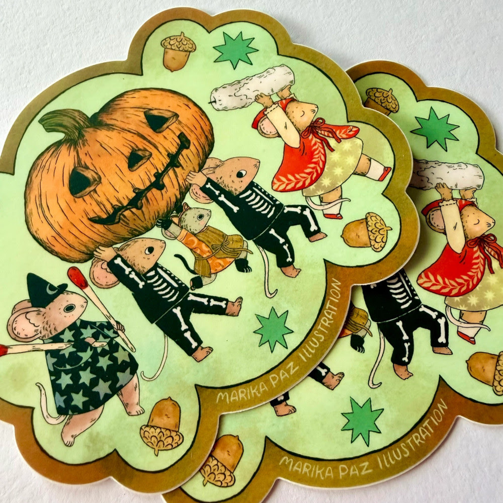 Sticker: Pumpkin Parade