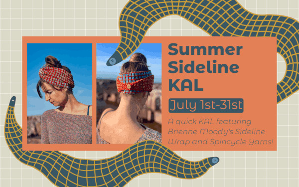 Summer Sideline Wrap KAL