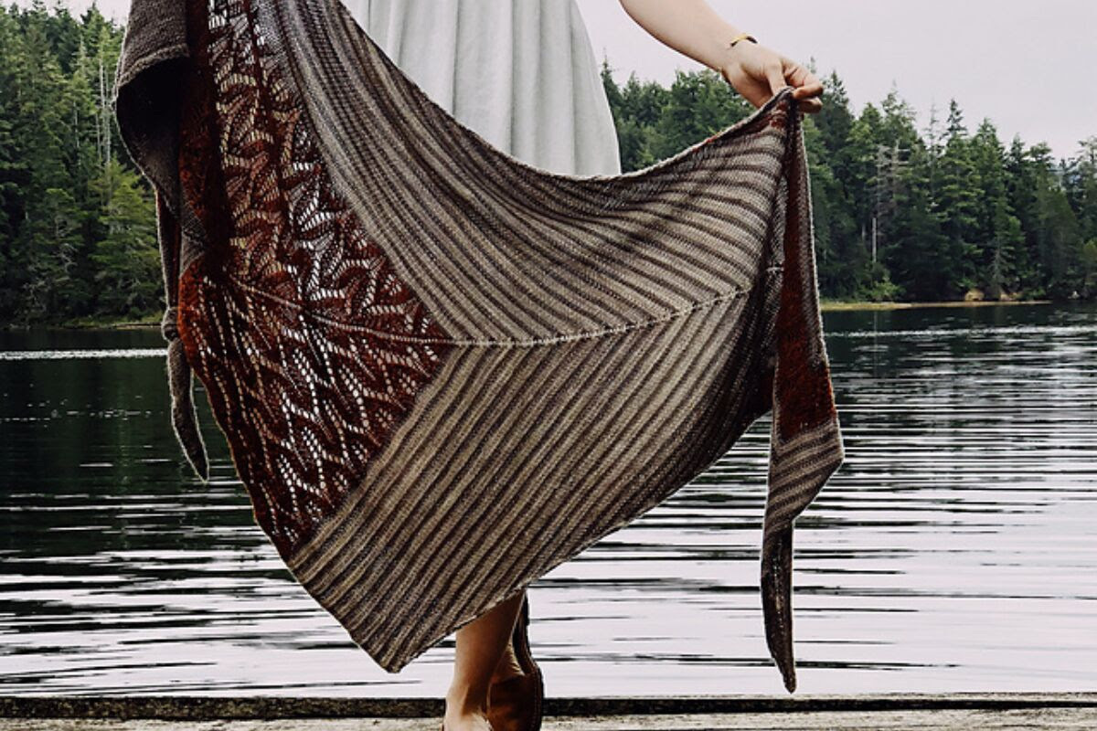 Teroldego Shawl