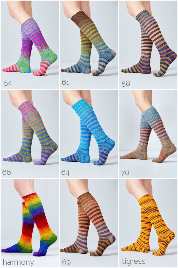 Urth Uneek Sock Kit Colorways