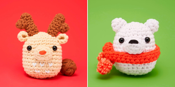 The Woobles Holiday Crochet Kits