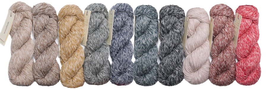 Woolfolk Brise Yarn Colorways